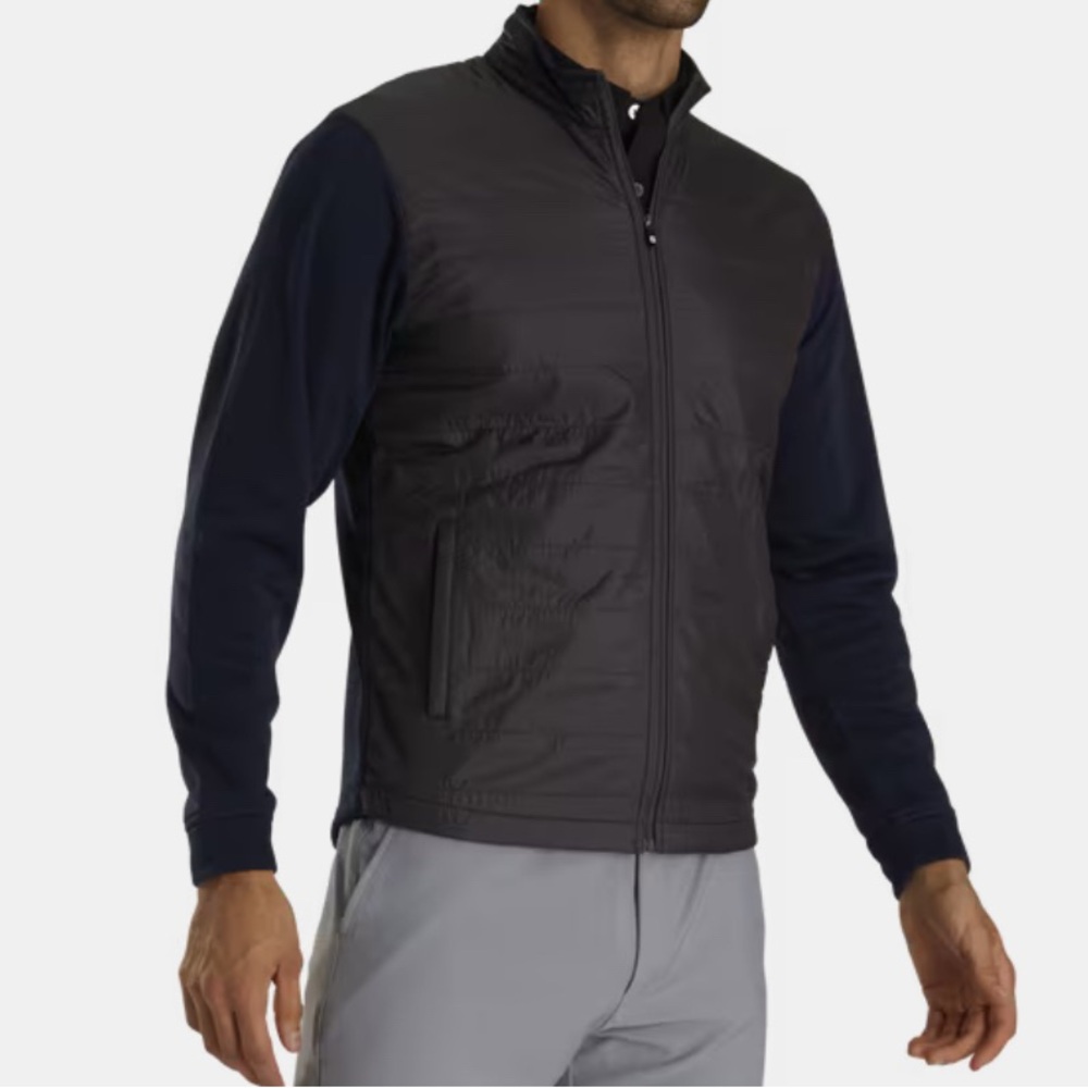 FJ Full-Zip Hybrid Jacket
Size: L 
Color: Charcoal/Navy